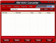 RM WAV Converter screenshot